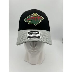 Minnesota Wild Pro Fanatics NHL Stanley Cup‎ Playoffs Adjustable Hockey Hat